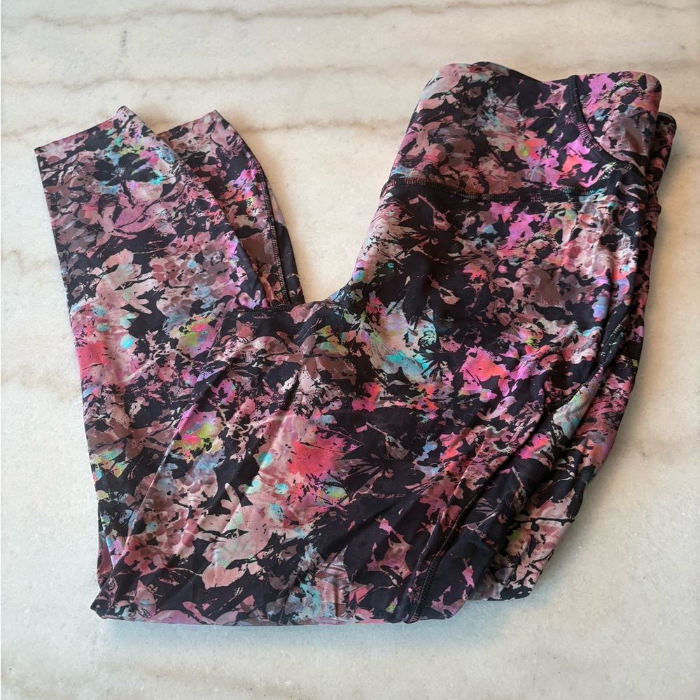 lululemon athletica Colorful Abstract Leggings
